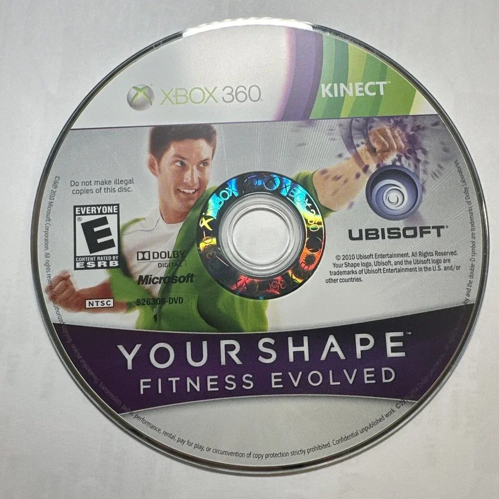 Your Shape: Fitness Evolved‎ 2012 Xbox 360 Game Only